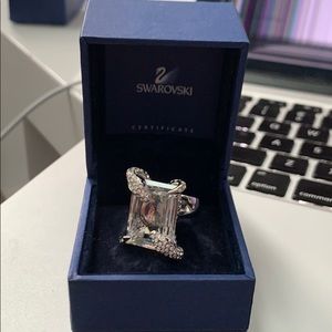 Swarovski Crystal Snake Ring